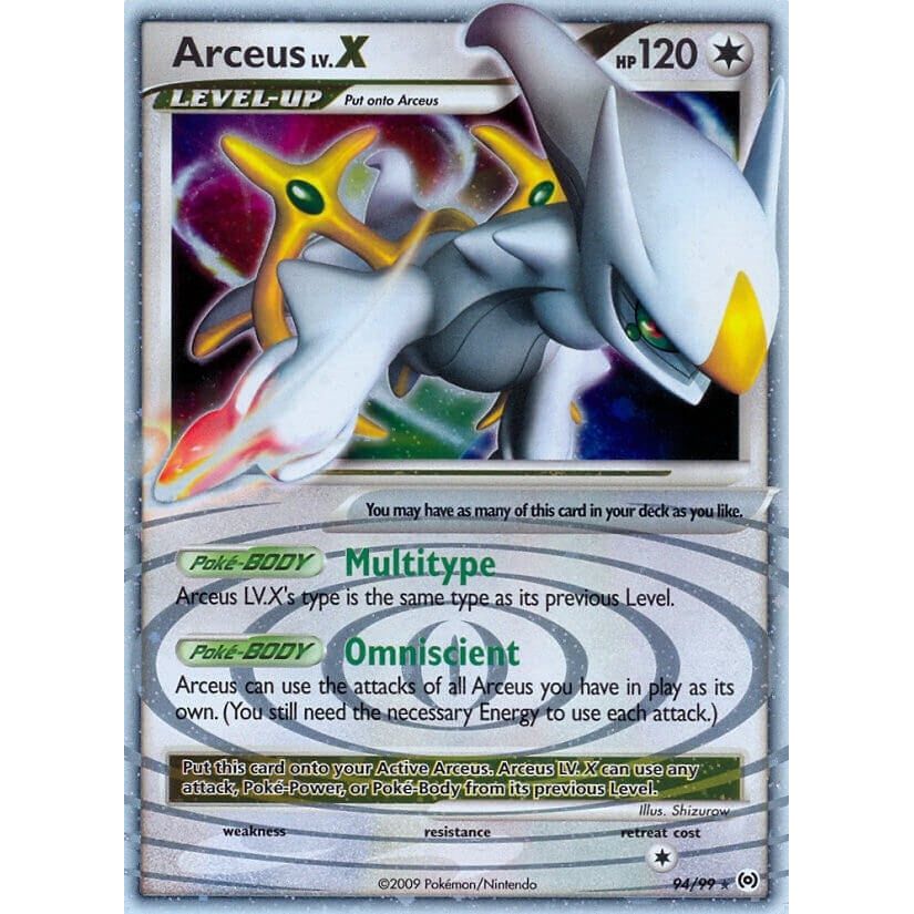 Arceus Lv.X (94) (94/99) (AR)