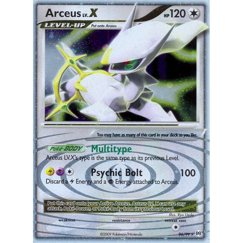 Arceus Lv.X (96) (96/99) (AR)