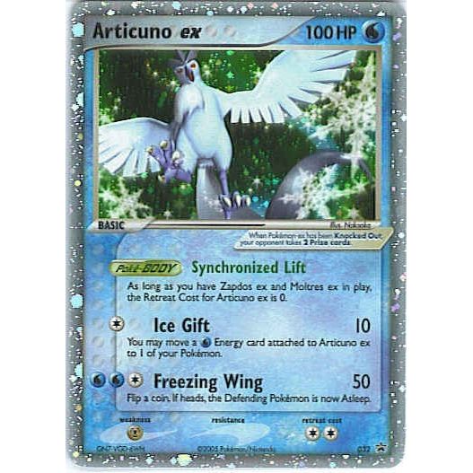 Articuno ex - 032 (EX Collector's Window Tins) (032) (PR)
