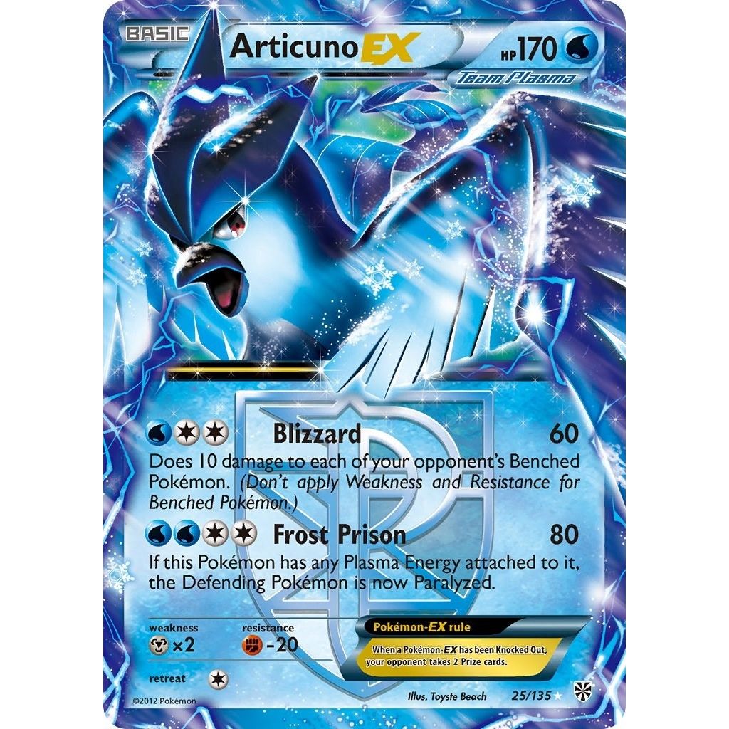 Articuno EX (Team Plasma) (25/135) (PLS)