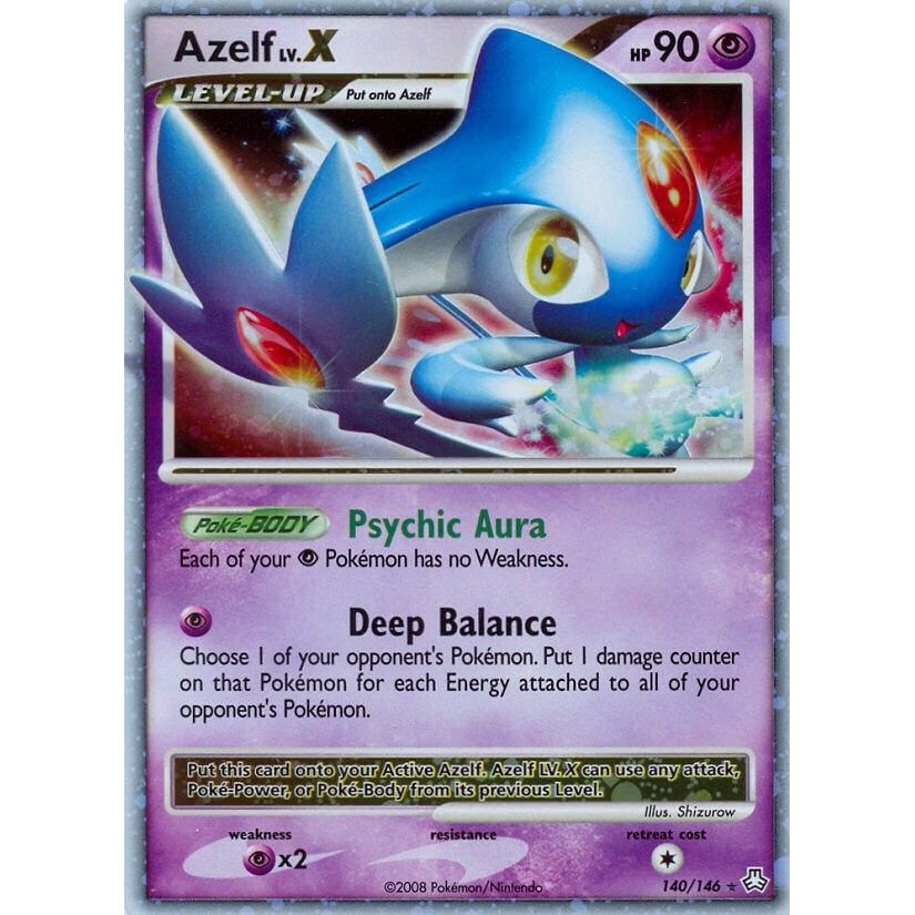 Azelf LV.X (140/146) (LA)