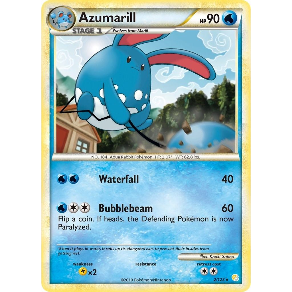 Azumarill (2/123) (HS)