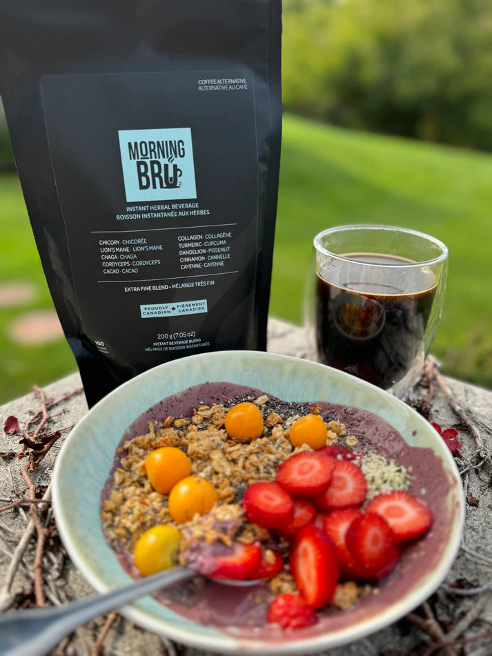 Morning BRU - Instant Herbal Beverage, 180g - Morning BRU