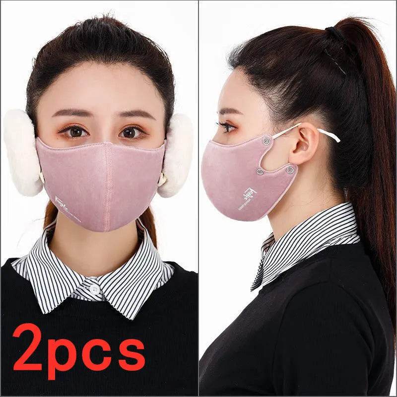 Warm Earmuffs – Cotton Frosted Winter Ear Protection