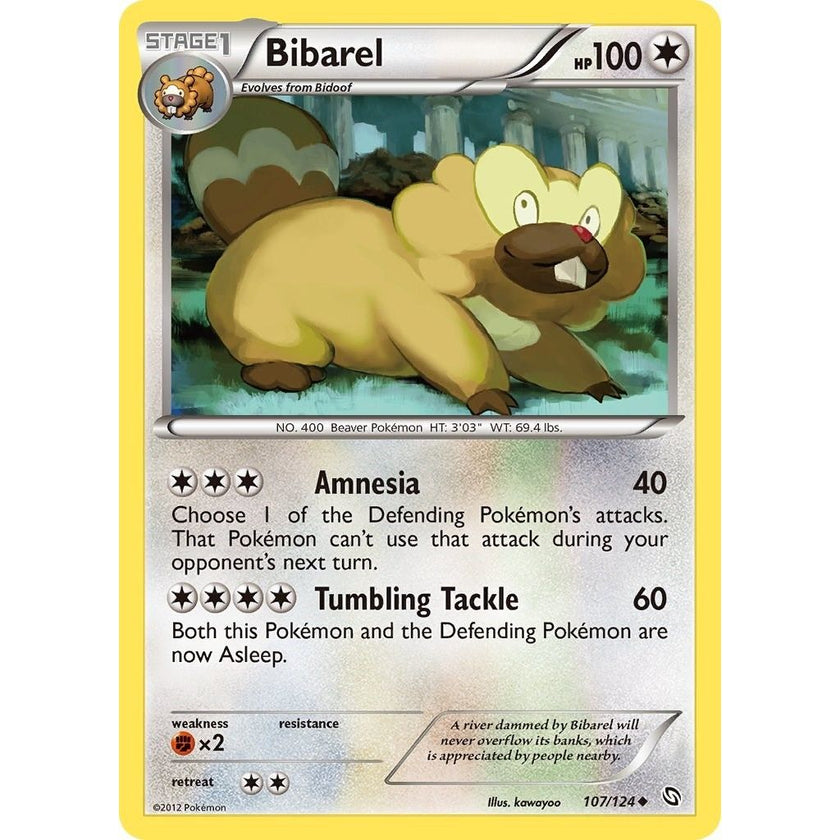 Bibarel (107/124) (DRX)