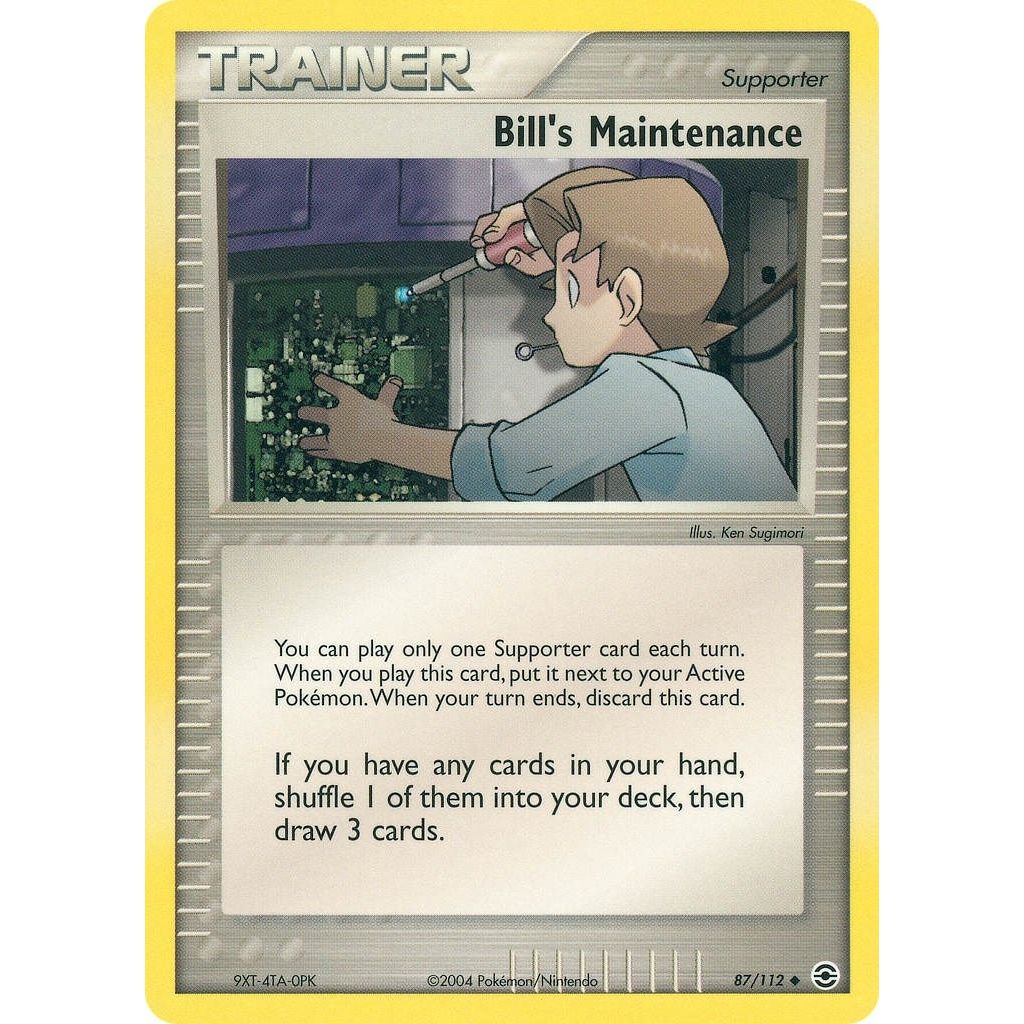 Bill's Maintenance (87/112) (RG)