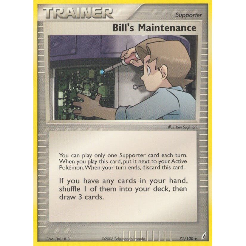 Bill's Maintenance (71/100) (CG)