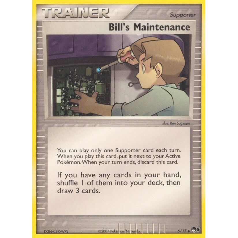 Bill's Maintenance (006/017) (POP)