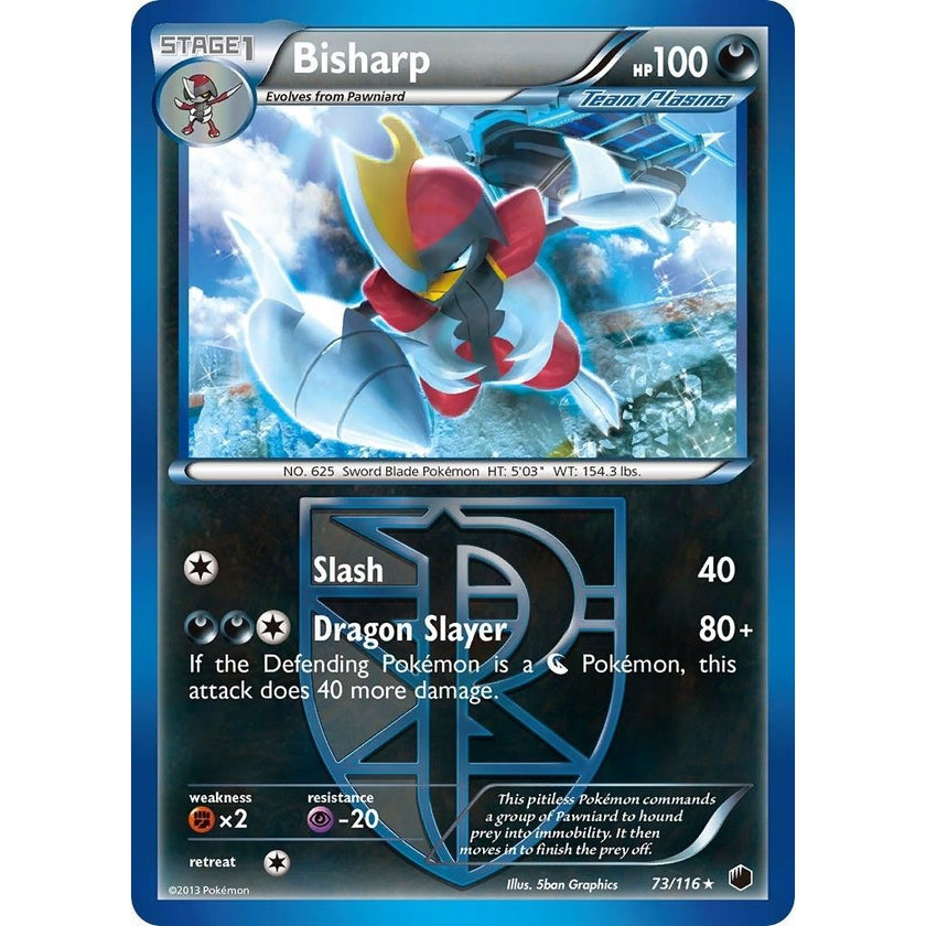 Bisharp (Team Plasma) (73) (73/116) (PLF)