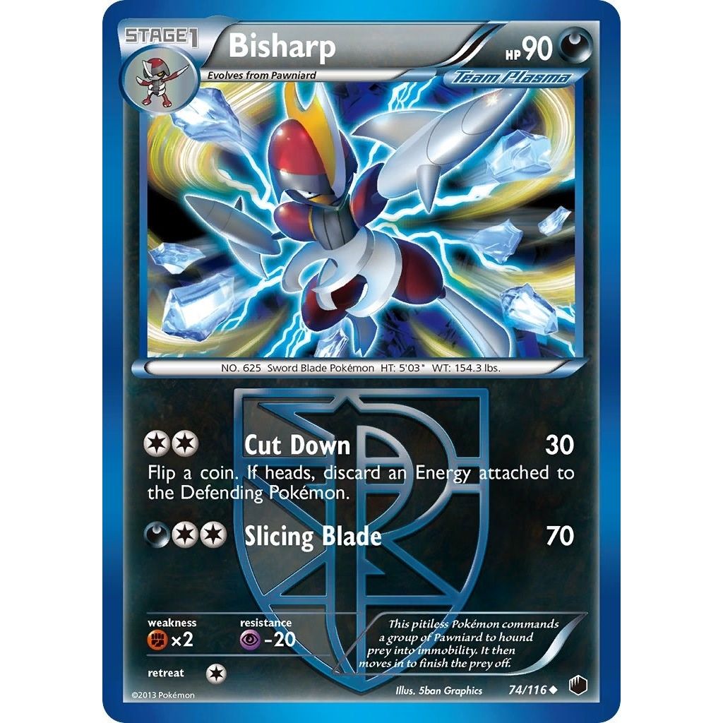 Bisharp (Team Plasma) (74) (74/116) (PLF)