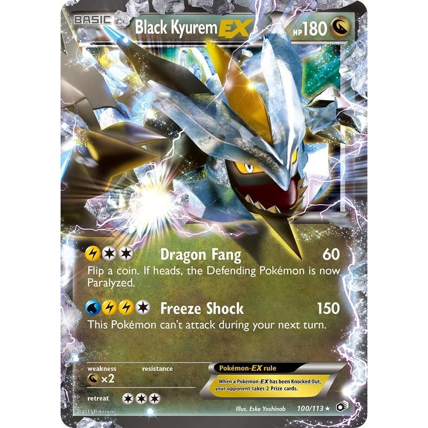 Black Kyurem EX (100/113) (LTR)