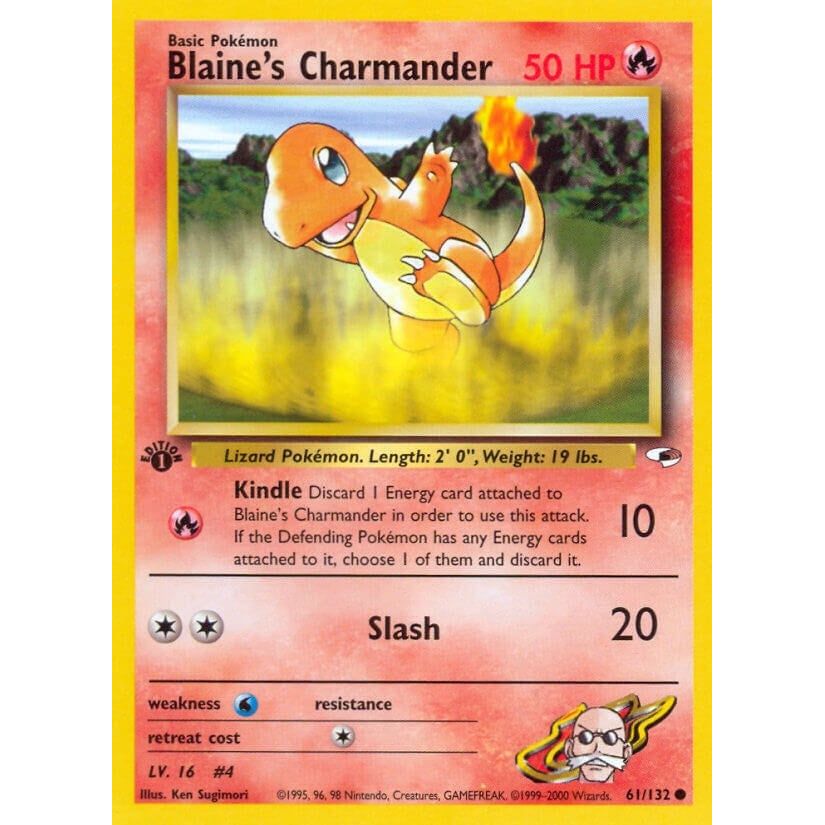 Blaine's Charmander (061/132) (G1)