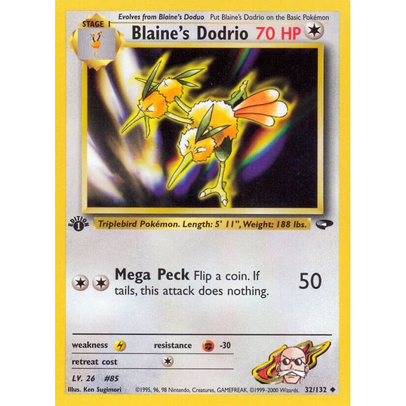 Blaine's Dodrio (032/132) (G2)