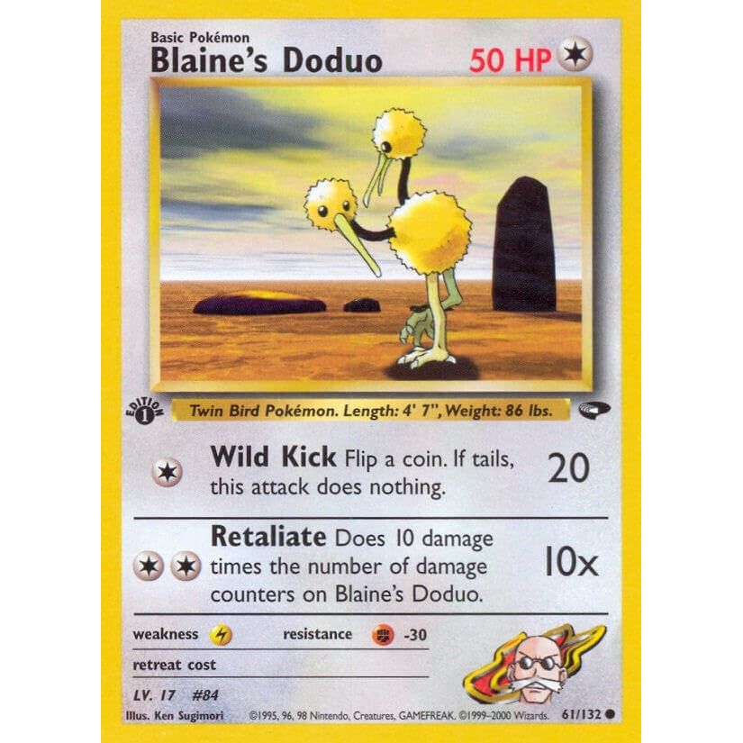 Blaine's Doduo (061/132) (G2)
