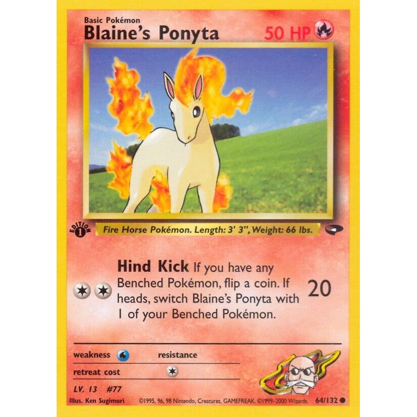 Blaine's Ponyta (064/132) (G2)