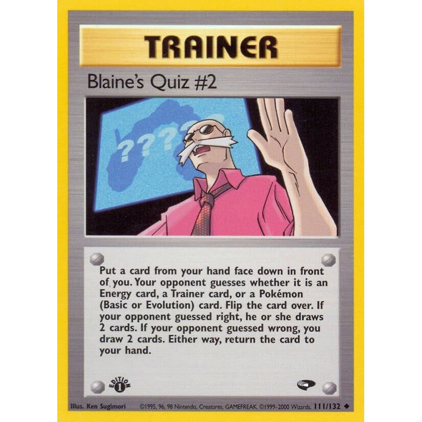 Blaine's Quiz #2 (111/132) (G2)
