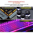 Gaming wired mechanical keyboard