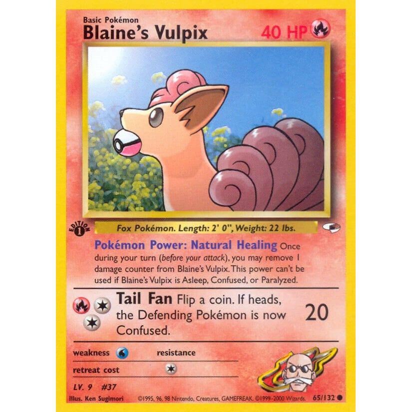 Blaine's Vulpix (065/132) (G1)