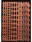 Mini Sticker Easter Border-Orange