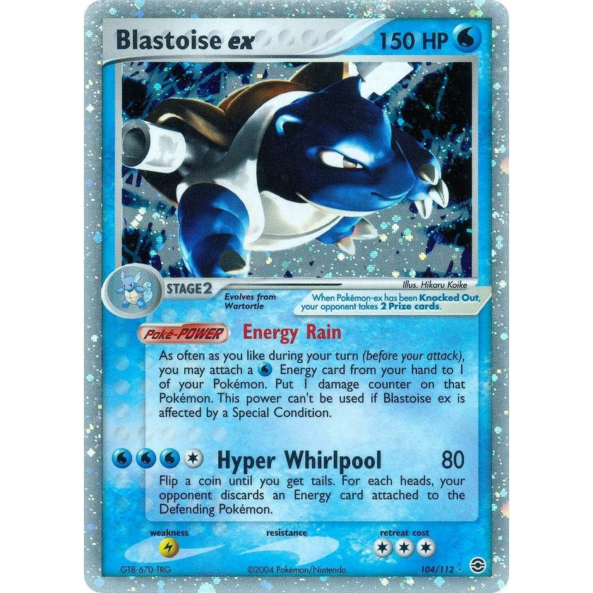 Blastoise ex (104/112) (RG)