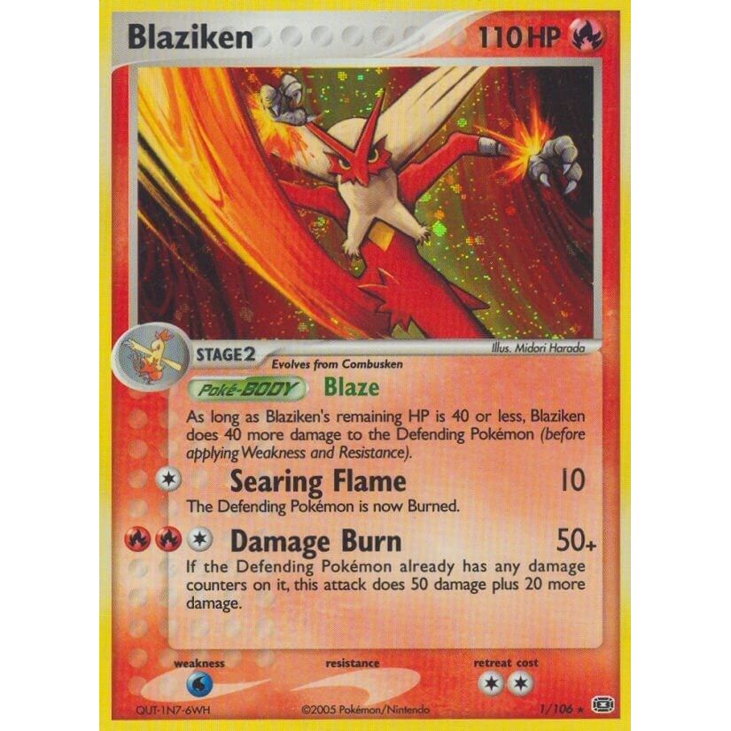 Blaziken (1/106) (EM)