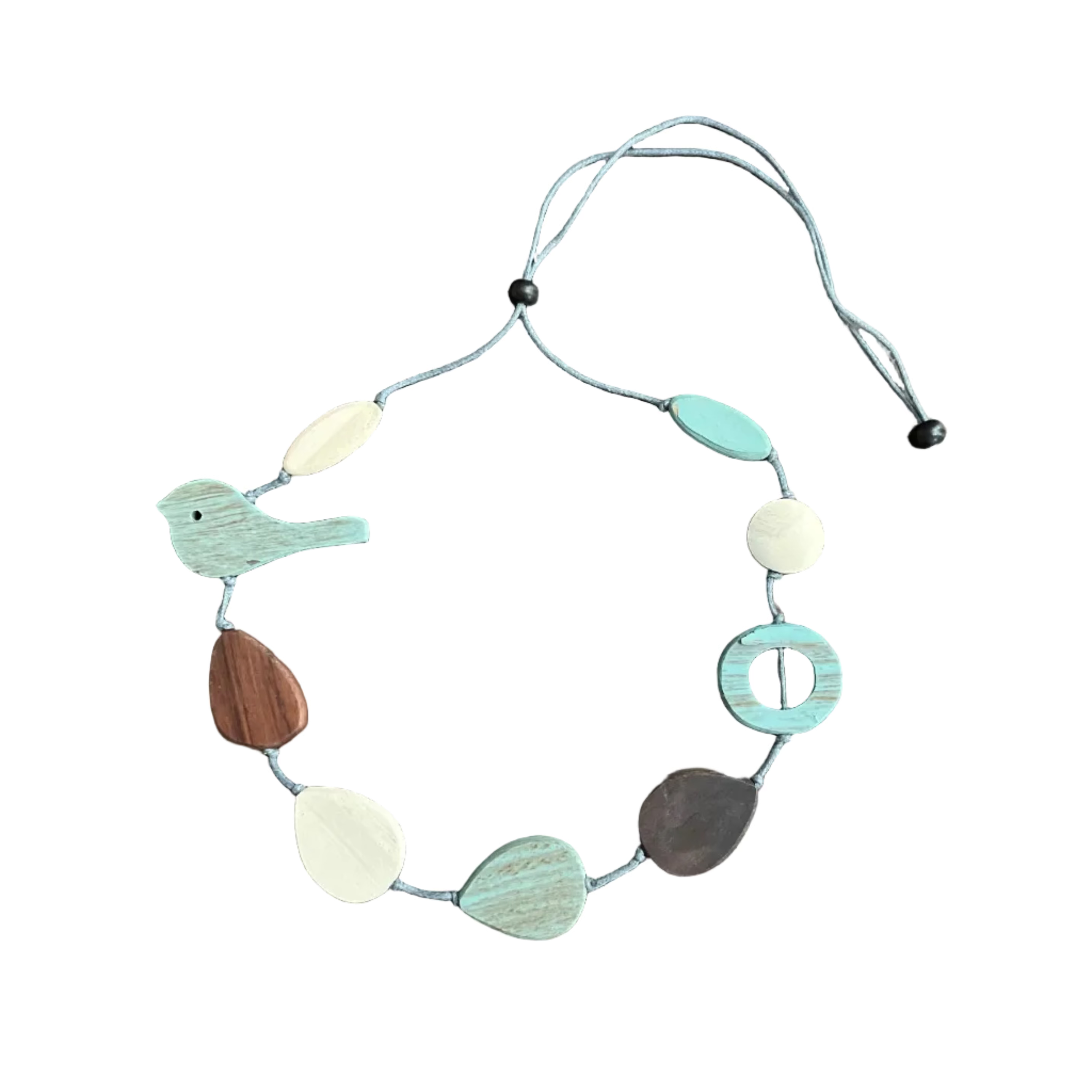 Wooden Bird Necklace