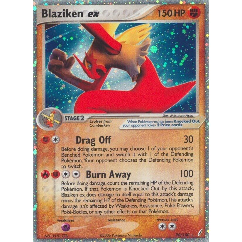 Blaziken ex (90/100) (CG)