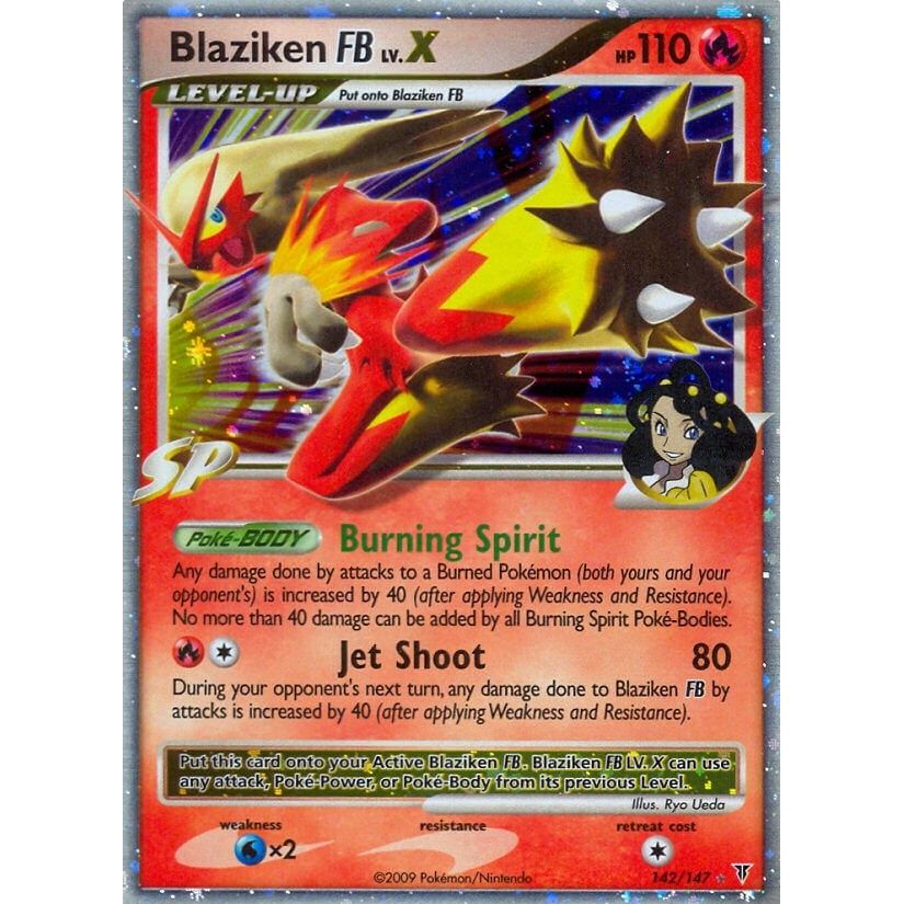 Blaziken FB Lv.X (142) (SV)