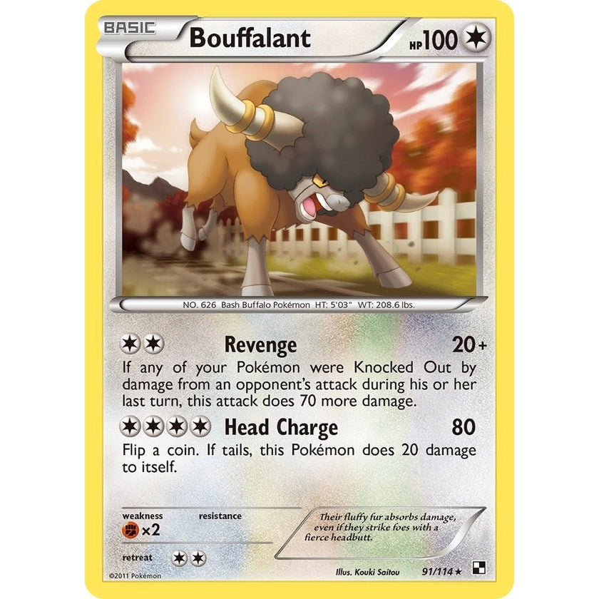 Bouffalant (91) (91/114) (BLW)
