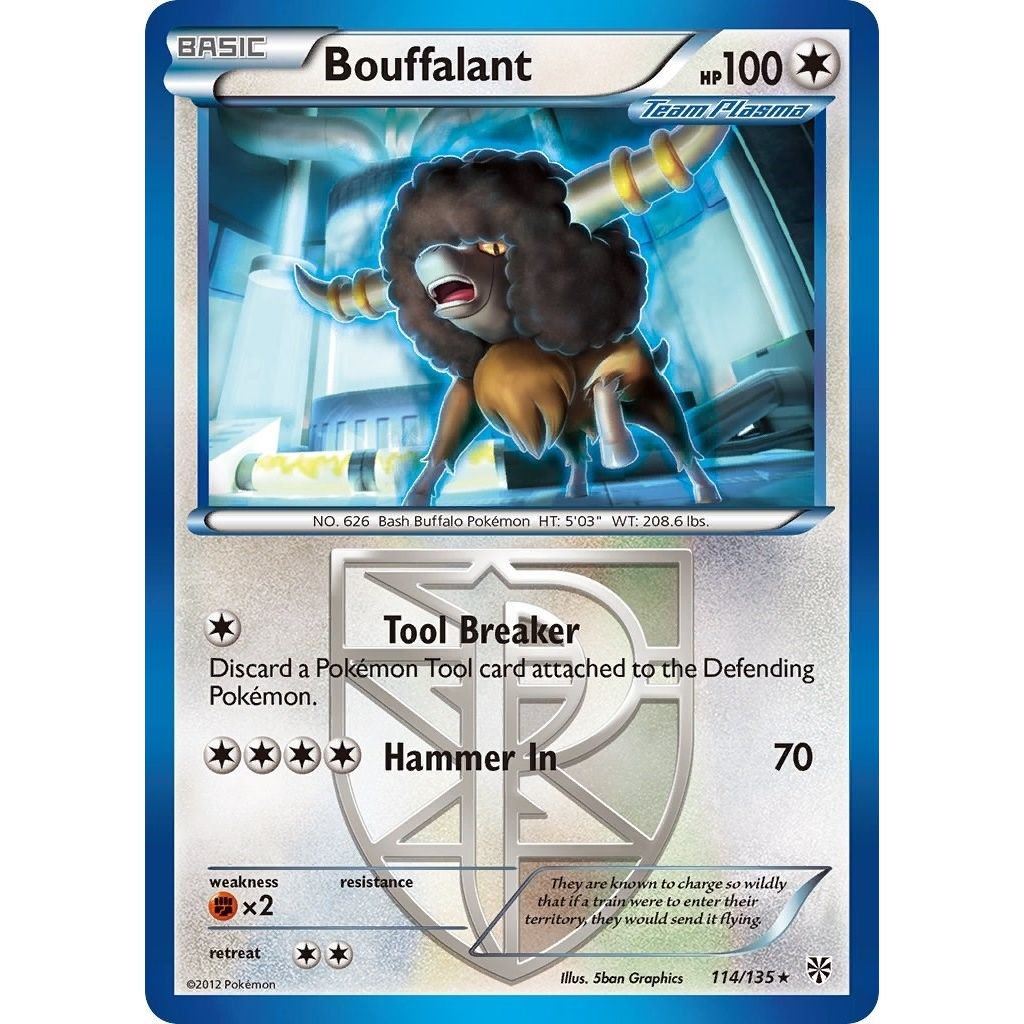 Bouffalant (Team Plasma) (114/135) (PLS)