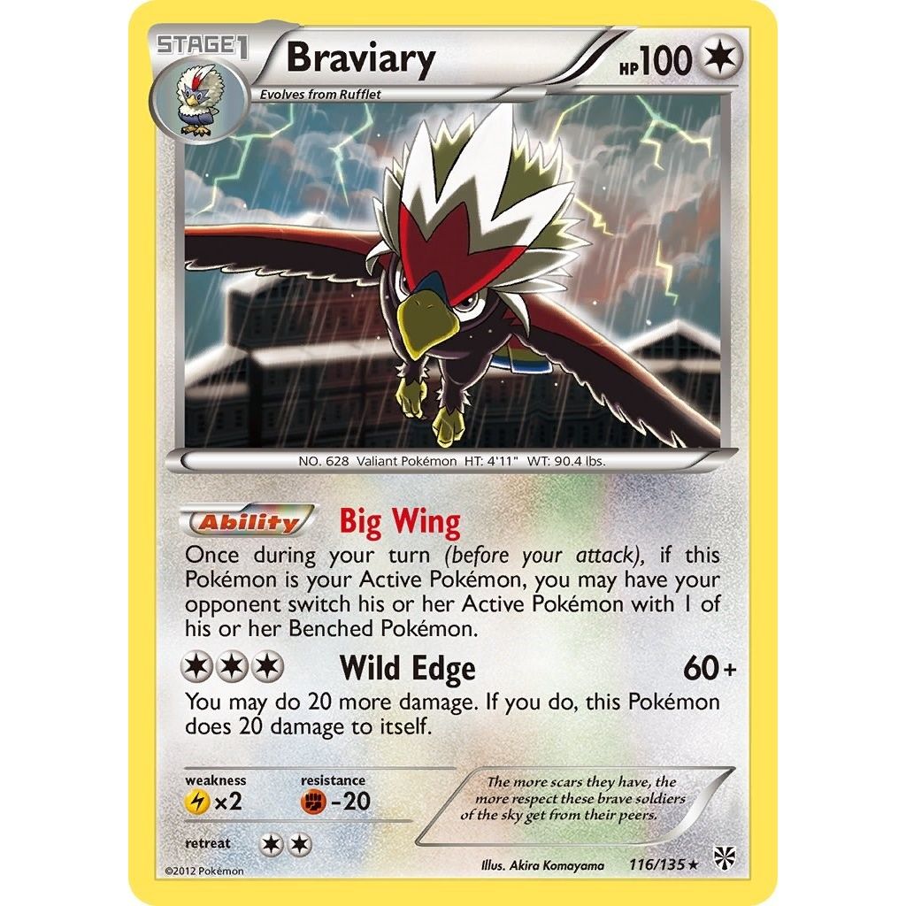 Braviary (116/135) (PLS)