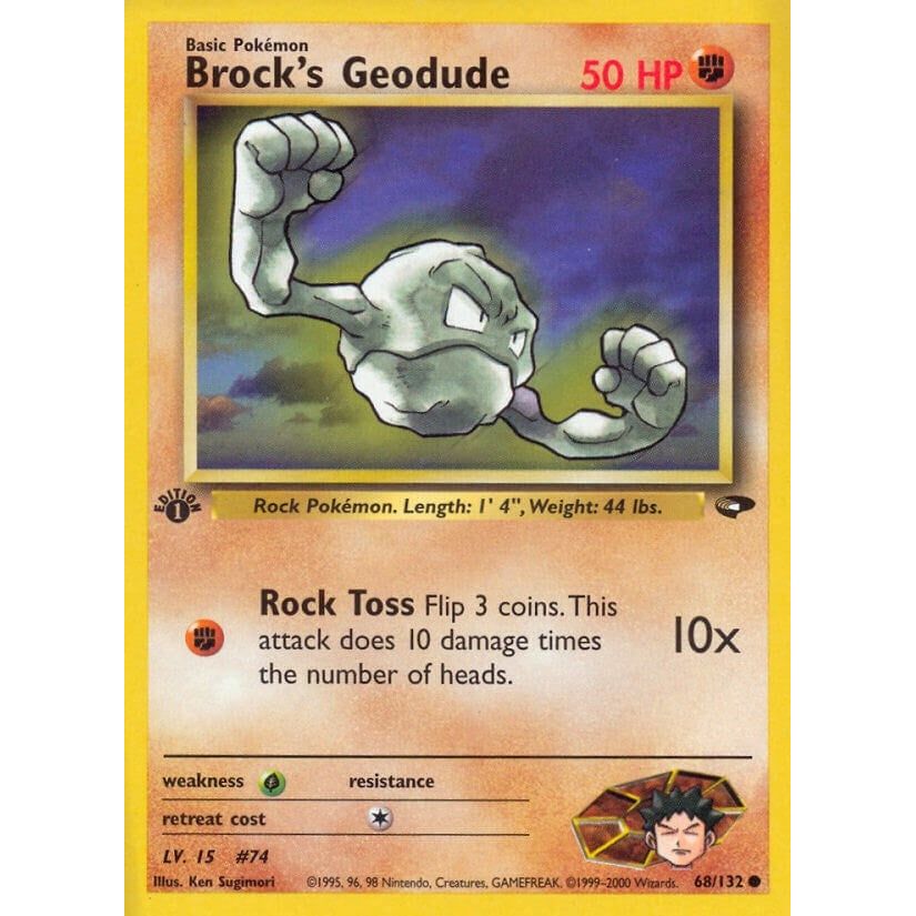 Brock's Geodude (068/132) (G2)