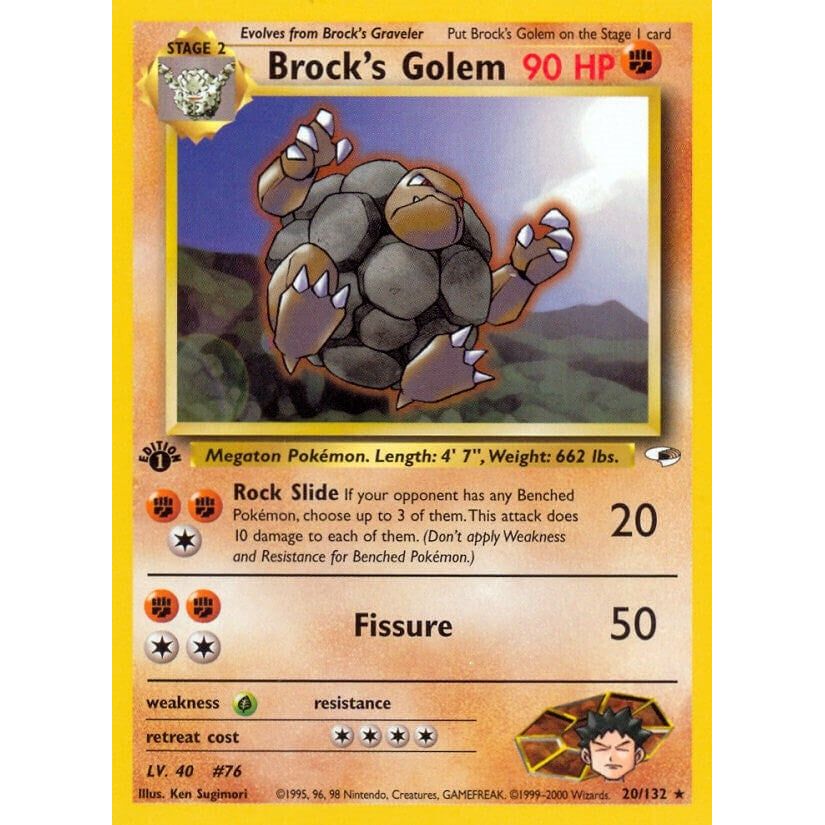 Brock's Golem (020/132) (G1)