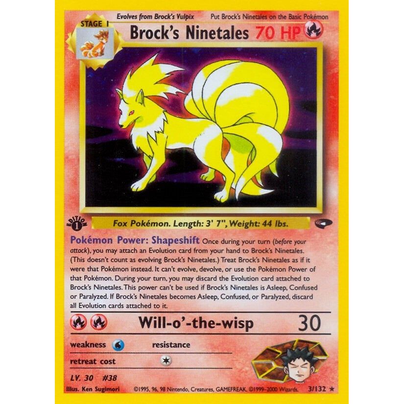 Brock's Ninetales (003/132) (G2)