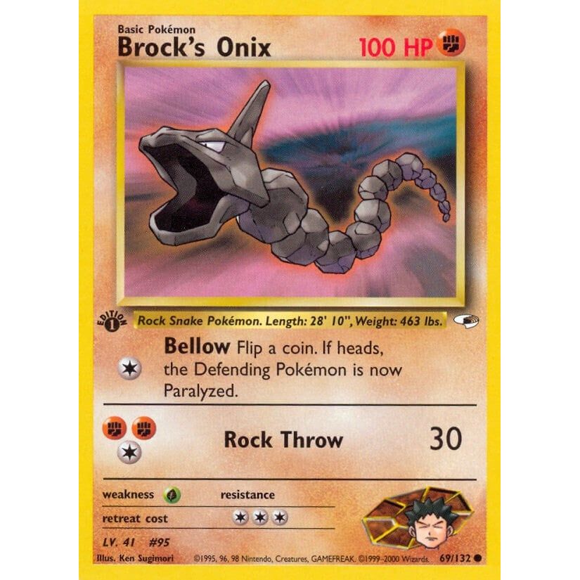 Brock's Onix (69) (069/132) (G1)
