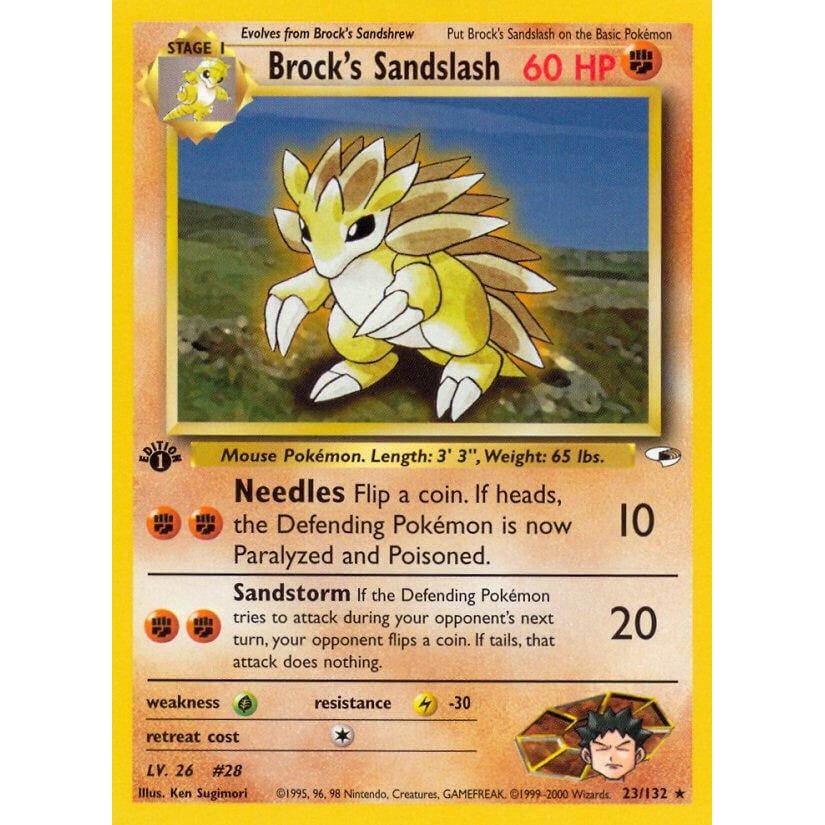 Brock's Sandslash (023/132) (G1)