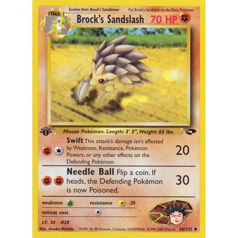 Brock's Sandslash (036/132) (G2)