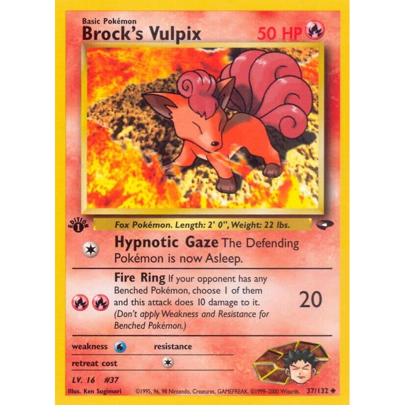 Brock's Vulpix (037/132) (G2)