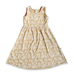 Kids' Bamboo Square Neck Midi Dress | Palm Leaf