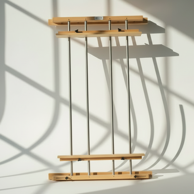 Adjustable Wall Mount Easel - Beechwood 60