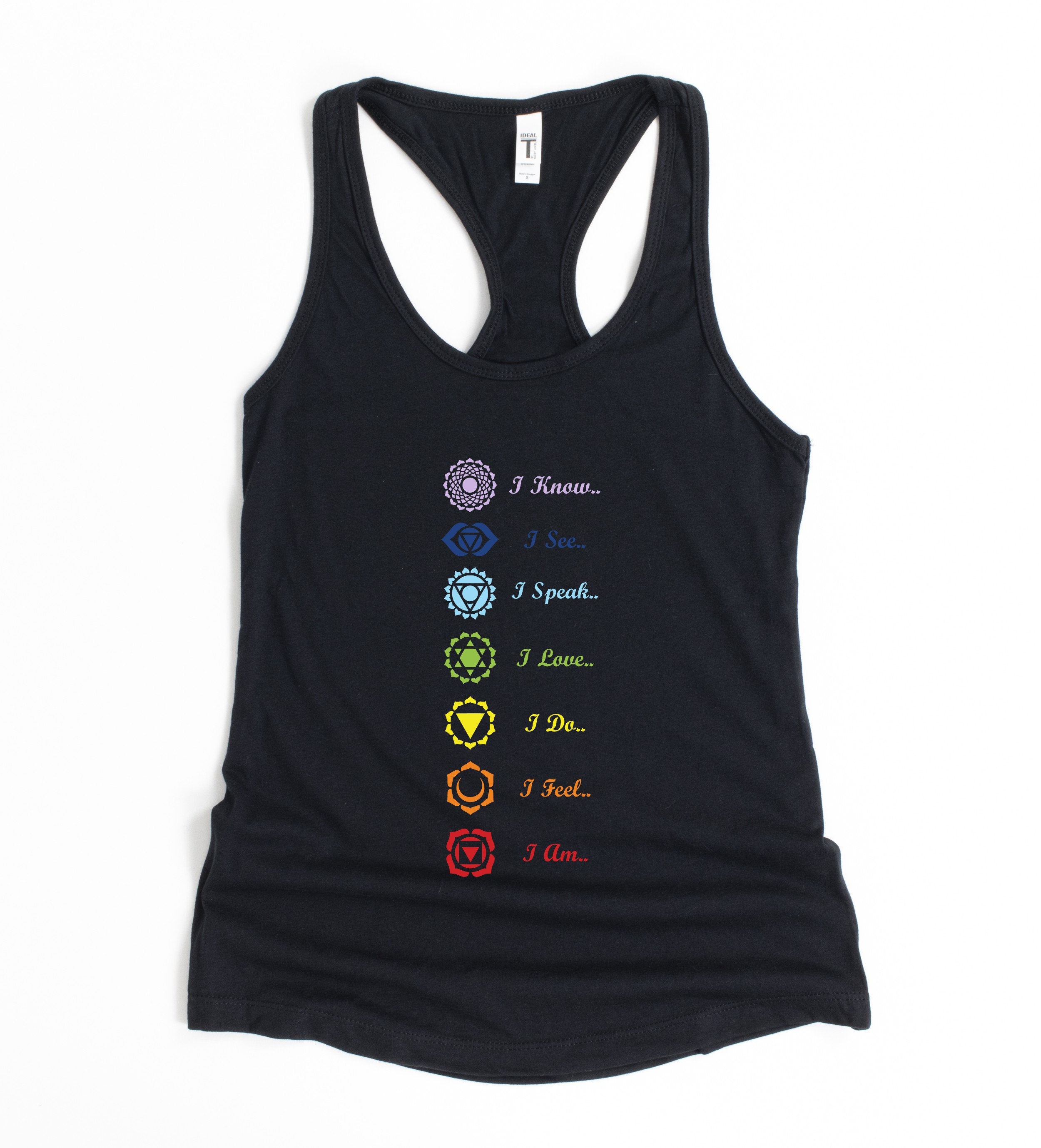 7 Chakra Yoga Tank Top