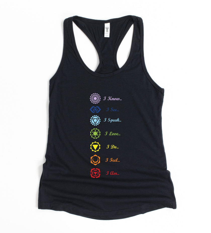 7 Chakra Yoga Tank Top