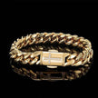 Stainless Steel Cuban Link Chain Personality Bracelet