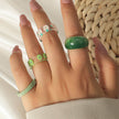Fashion Transparent Resin Ring