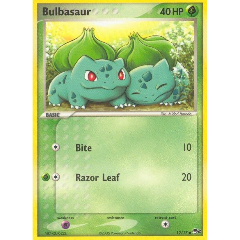 Bulbasaur (012/17) (POP)