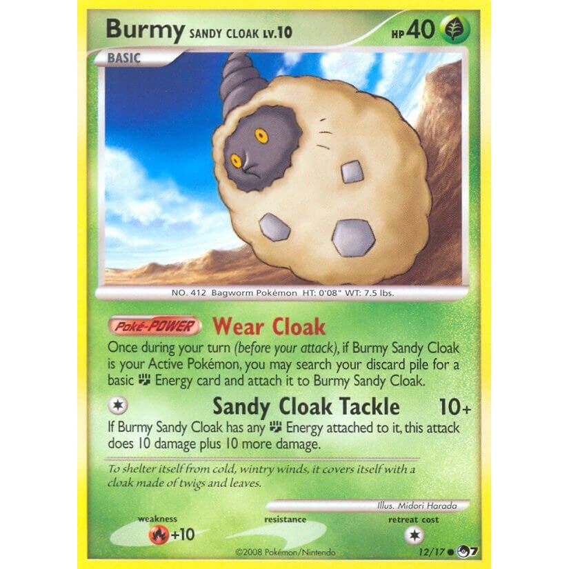 Burmy Sandy Cloak (012/017) (POP)