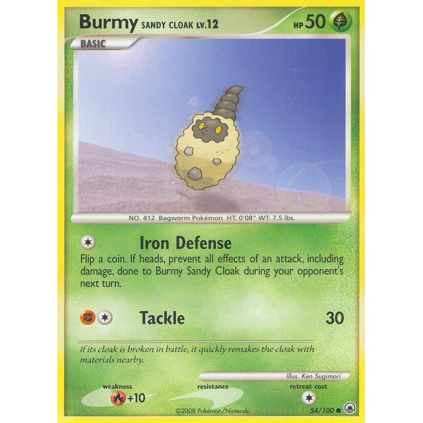 Burmy Sandy Cloak (54/100) (MD)