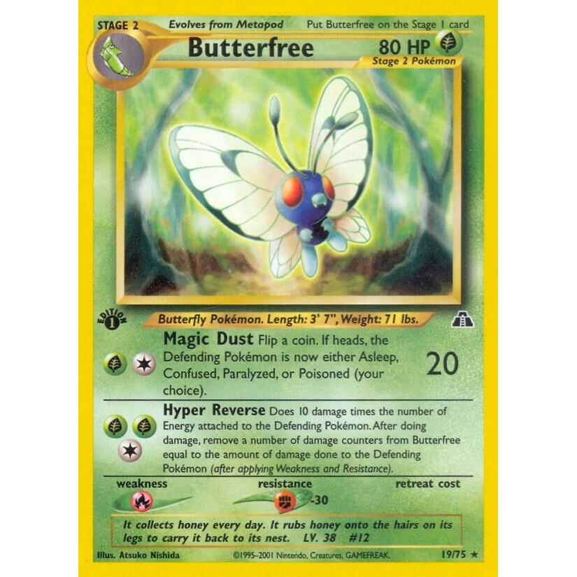 Butterfree (19/75) (N2)