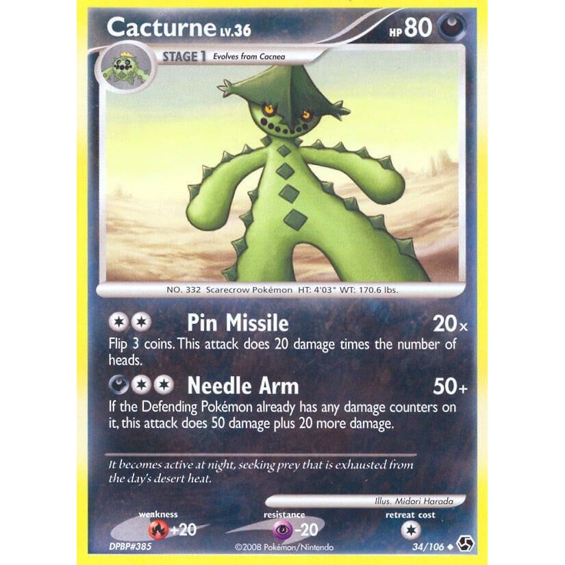 Cacturne (34/106) (GE)