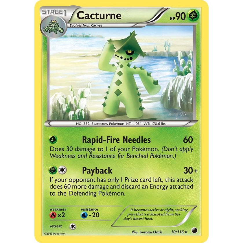 Cacturne (10/116) (PLF)